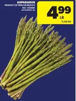 Real Canadian Superstore Asparagus offer
