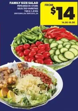 Real Canadian Superstore Family size salad offer