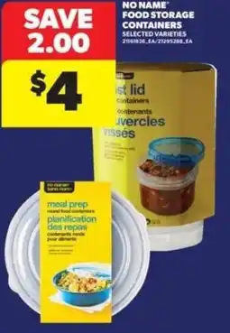 Real Canadian Superstore No name food storage containers offer