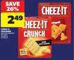 Real Canadian Superstore Cheez-it crackers offer