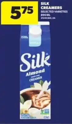 Real Canadian Superstore Silk creamers offer