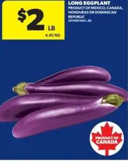 Real Canadian Superstore Long eggplant offer