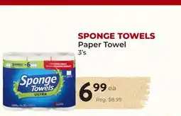 Marche Leo's SPONGE TOWELS Paper Towel offer