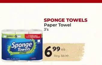 Marche Leo's SPONGE TOWELS Paper Towel offer