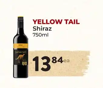 Marche Leo's YELLOW TAIL Shiraz offer