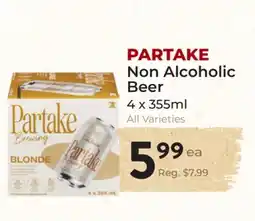 Marche Leo's PARTAKE Non Alcoholic Beer offer