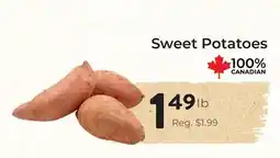 Marche Leo's Sweet Potatoes offer