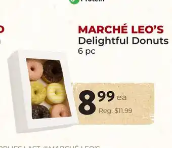 Marche Leo's MARCHÉ LEO'S Delightful Donuts offer