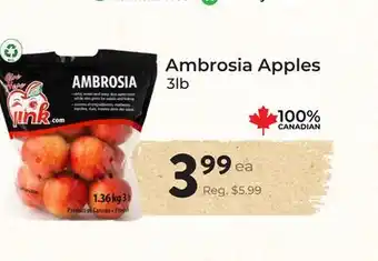 Marche Leo's Ambrosia Apples offer