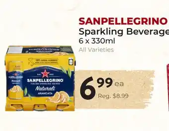 Marche Leo's SANPELLEGRINO Sparkling Beverage offer