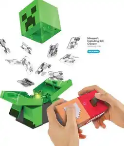 Toys R us Minecraft Exploding R/C Creeper offer
