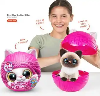 Toys R us Pets Alive Smitten Kitten offer