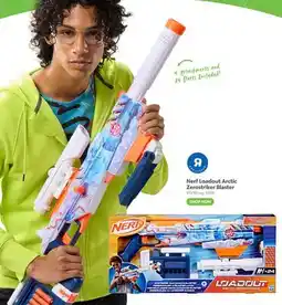 Toys R us Nerf Loadout Arctic Zerostriker Blaster offer