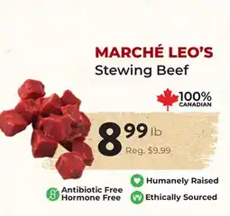 Marche Leo's MARCHÉ LEO'S Stewing Beef offer