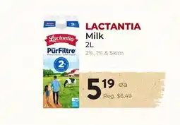 Marche Leo's LACTANTIA Milk offer