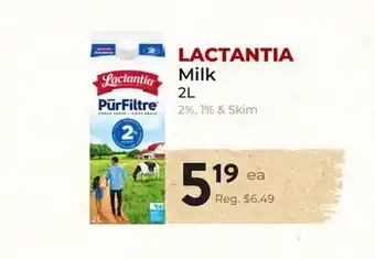 Marche Leo's LACTANTIA Milk offer