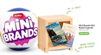Toys R us Zuru Mini Brands Mini Books Capsule offer