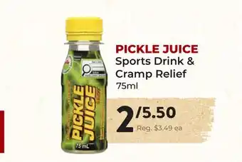 Marche Leo's PICKLE JUICE Sports Drink & Cramp Relief offer