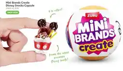 Toys R us Mini Brands Create Disney Snacks Capsule offer