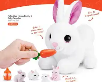 Toys R us Pets Alive Mama Bunny & Baby Surprise offer