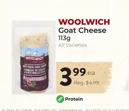 Marche Leo's WOOLWICH Goat Cheese offer
