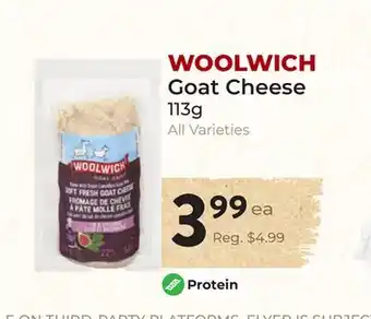 Marche Leo's WOOLWICH Goat Cheese offer