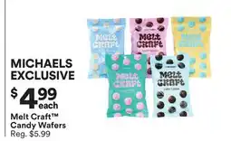 Michaels Melt Craft Candy Wafers offer