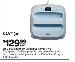 Michaels Cricut easyPress 3 offer