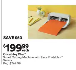 Michaels Cricut Joy Xtra Smart Cutting Machine with Easy Printables Sensor offer
