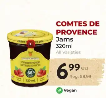 Marche Leo's COMTES DE PROVENCE Jams offer