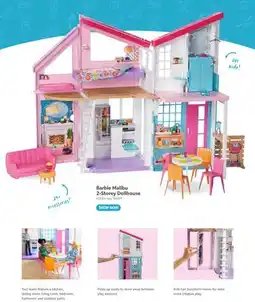 Toys R us Barbie Malibu 2-Storey Dollhouse offer