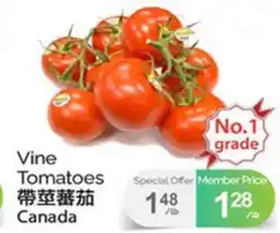 T&T Supermarket VINE TOMATOES offer