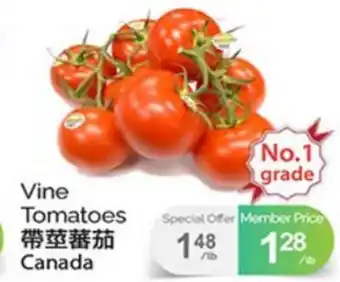 T&T Supermarket VINE TOMATOES offer