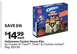 Michaels Halloween Cookie House Kits by Create, Oreo offer