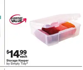 Michaels Storage Keeper by Simply Tidy offer