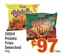 T&T Supermarket OISHI POTATO FRIES SELECTED, 50g offer