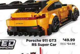 Showcase LEGO Porsche 911 GT3 RS Super Car offer