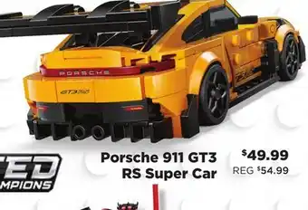 Showcase LEGO Porsche 911 GT3 RS Super Car offer