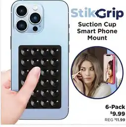 Showcase StikGrip Suction Cup Smart Phone Mount offer