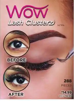 Showcase WOW LASH Clusterz offer