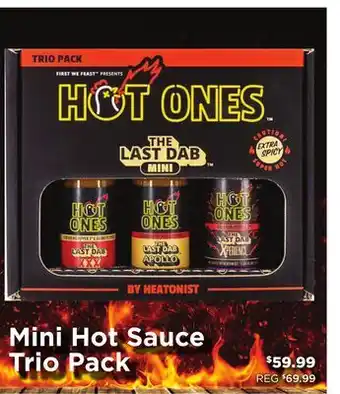 Showcase Mini Hot Sauce Trio Pack offer