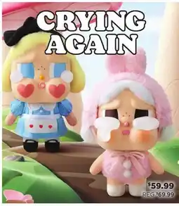 Showcase Pop Mart x CRYBABY: Crying Again Series offer