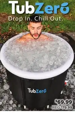 Showcase TubZero 2.5ft Tall Inflatable Ice Plunge Tub offer