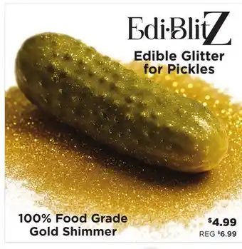 Showcase Edi•BlitZ Edible Glitter for Pickles offer