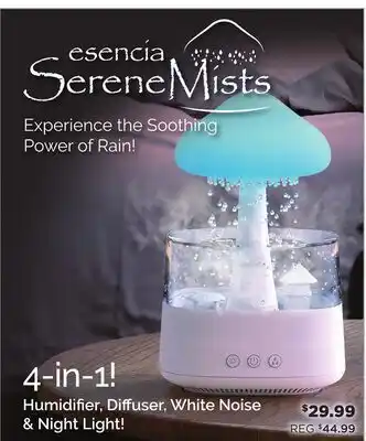Showcase esencia Serene Mists offer