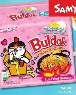 Showcase Buldak offer