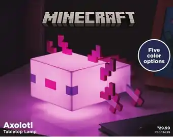Showcase Axolotl Tabletop Lamp offer