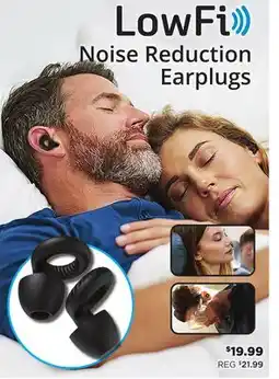 Showcase Noise Reduction Earplugs offer