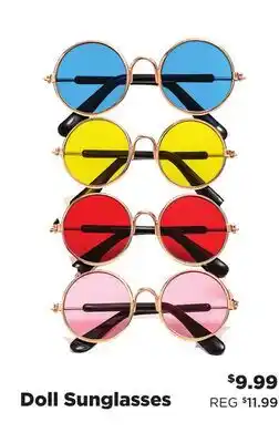 Showcase Mini Sunglasses Accessory for Plush Dolls offer