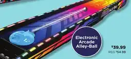Showcase Electronic Alley-Ball Mini Skee Ball Arcade Tabletop Game offer